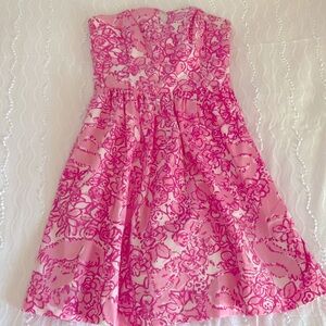 pink mini dress size 00